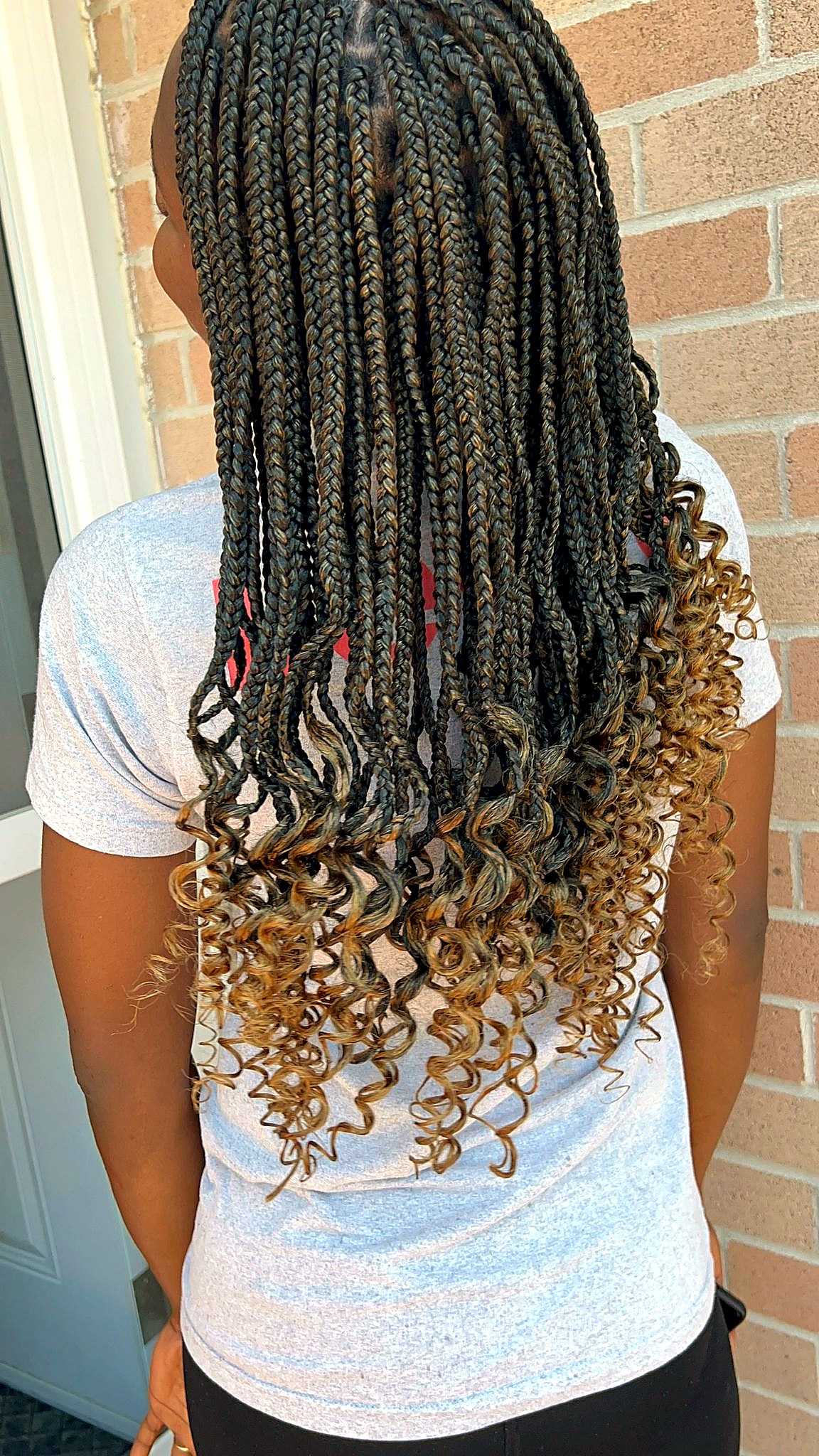 Knotless braids