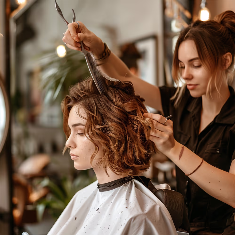 Beautiful braided hairstyle